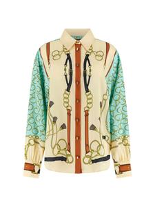 MARCIANO LOS ANGELES Блузка в бежевом цвете