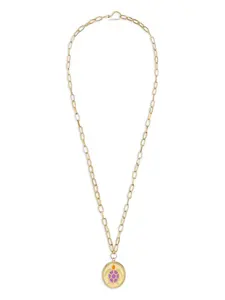 Колье Turtle с подвеской Wilhelmina Garcia, золотистый