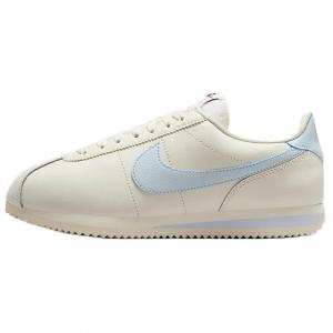 Nike Кроссовки Cortez Abrasion Resistant Low Top женские, белые, синие