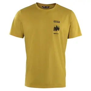 Джерси эндуро с коротким рукавом ION S_ionic dr, желтый