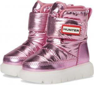 Детские непромокаемые сапоги Hunter для мальчиков и девочек (для малышей/маленьких детей), светло-розовый