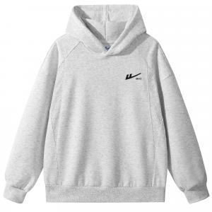 Толстовка Unisex Hooded Moderate Regular WARRIOR, серый