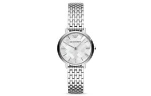 EMPORIO ARMANI Часы KAPPA Wrist Watch Quartz Movement Stainless Steel Strap Silver Dial Women's Watch, Camouflage White Dial