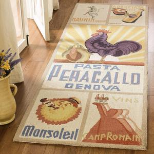 Ковер-дорожка SAFAVIEH, 77 x 366 см, Chelsea Collection, Ivory, ручное плетение, французский кантри, шерсть, идеально для помещений с высокой проходимостью в гостиной, спальне (HK245E)