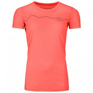 Рубашка из мериноса Ortovox Women's 150 Cool Mountain, цвет Coral