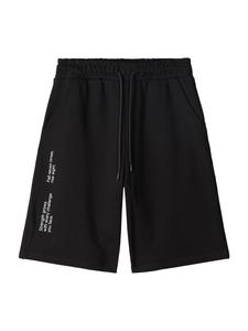 Брюки свободного кроя Bershka, черный