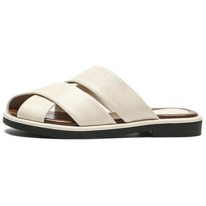 City camel Женские закрытые тапочки экрю, цвет Ecru