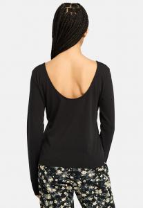 Топ с длинными рукавами SLIM FIT Timberland, черный