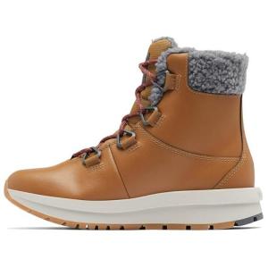 Женские зимние ботинки Columbia Moritza на толстой подошве, коричневые