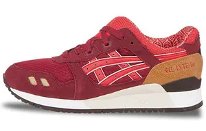 Кроссовки Asics Gel-Lyte III Burgundy Fiery Red