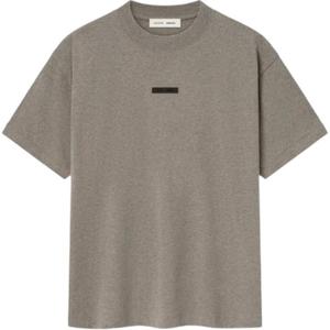 Футболка Cotton 'Homestead Heather' Fear Of God Essentials, oat серый/homestead heather