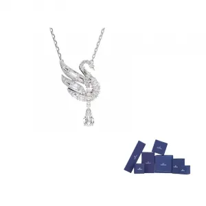 Лебедь кристалл подвеска Swarovski