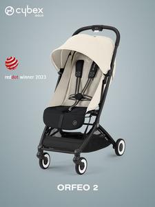 Cybex Коляска Orfeo2, для новорожденных с откидной спинкой, легкая прогулочная коляска, Orfeo2 Cloud White