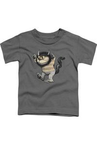 Футболка с коротким рукавом для детей Where The Wild Things Are Carol Gildan, Charcoal