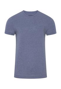 Футболка, круглый вырез, меланжевая, мужская JOCKEY, цвет Sky Melange