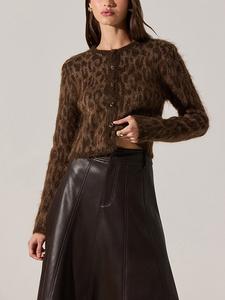 Кардиган Катрия Astr The Label, cheetah print