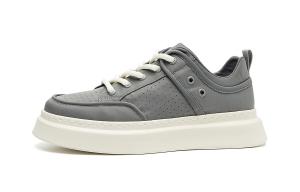 Кеды HLA Skateboard Shoes Men Low-Top, серый