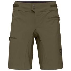 Велосипедные шорты Norrøna Women's Fjørå Flex1 Light Shorts, цвет Olive Night