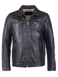 Кожаный пиджак Jcc, черный