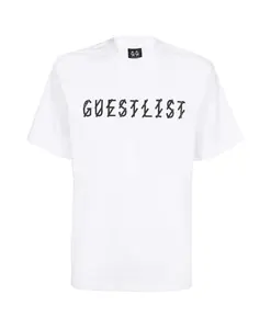 Хлопковая футболка с принтом 44 Label Group, белый