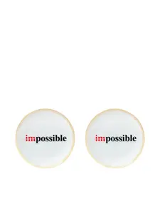 Тарелка Impossible (17 см) Bitossi Home, белый