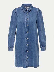 Джинсовое платье стандартного кроя Only, синий