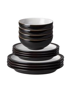 Коллекция посуды Elements Denby, White, Black
