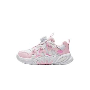 Antakids Slip Resistant Abrasion Resistant низкие детские повседневные кроссовки Anta White/Pastel Pink Kids'