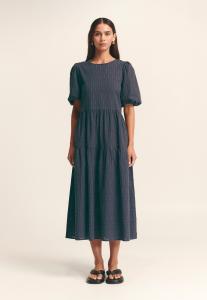 Платье ST MRLO SITIA MIDI, Navy Stripe/Blue