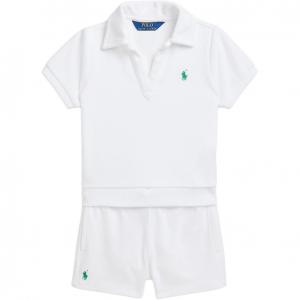 Polo Ralph Lauren Детская белая повседневная спортивная одежда