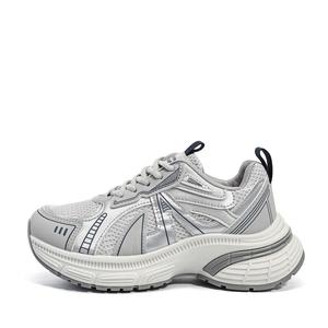 Feiyue Низкие массивные кроссовки женские Silver Gray, цвет Silver Gray