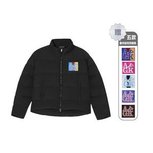 Пуховик унисекс Afgk, Серый