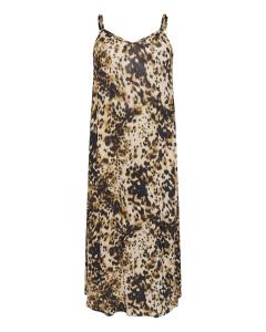 Летнее платье KAFFE CURVE KCJulia Ami, коричневый