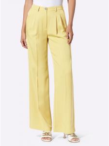 Heine Тканые брюки лимонного цвета