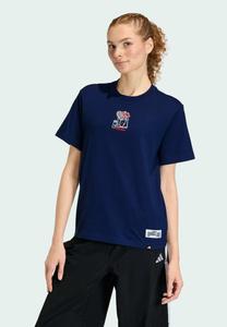 Футболка Adidas Sportswear MINI EMBROIDERY GRAPHIC, Dark Blue