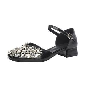 TATAYA Женские туфли на платформе с массивным каблуком черные, цвет Black