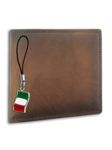 Кожаный кошелек Florence, коричневый, примерно 12 см Florence