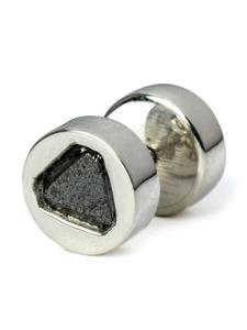 Серьга-гвоздик с бриллиантом Parts of Four, серебряный