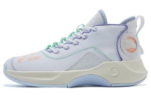 Баскетбольные кроссовки мужские среднего размера, большие белые/оранжевые Peak