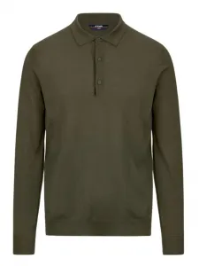 Рубашка поло на пуговицах K-Way, зеленый