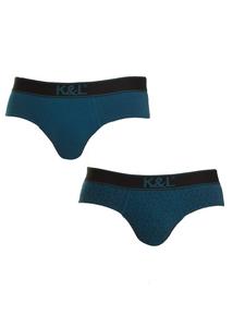 Трусы Kisses and Love, зеленый