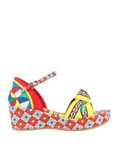 Сандалии Dolce&Gabbana, желтый