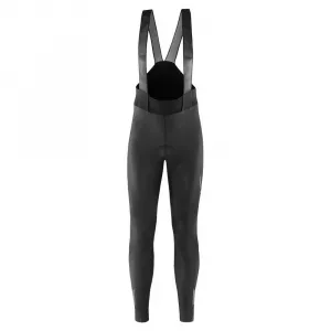 Тайтсы с нагрудником Loeffler Thermo SQL, черный