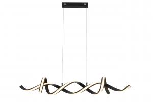 Novel Оригинальный светодиодный подвесной светильник, черный, степень защиты IP20