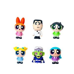 Коллекционная фигурка Powerpuff Girls второе издание PF14 слепой коробки товар одиночный мистери бокс/полный бокс 6 шт TOP TOY