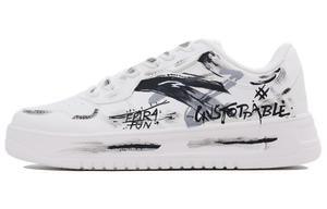 Расслабленные нескользящие амортизирующие низкие кроссовки для скейтбординга men's ANTA, белый