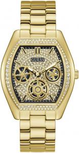 GUESS Factory золотистые многофункциональные часы