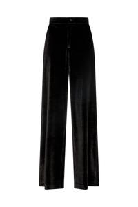Lily and lionel Широкие брюки 'Valerie' в черном цвете