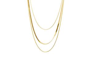 Титановая стальная цепь унисекс ICEKID, золото