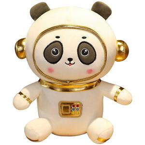Плюшевая игрушка Space Panda Cute Astronaut Panda Dolls Barbne, белый